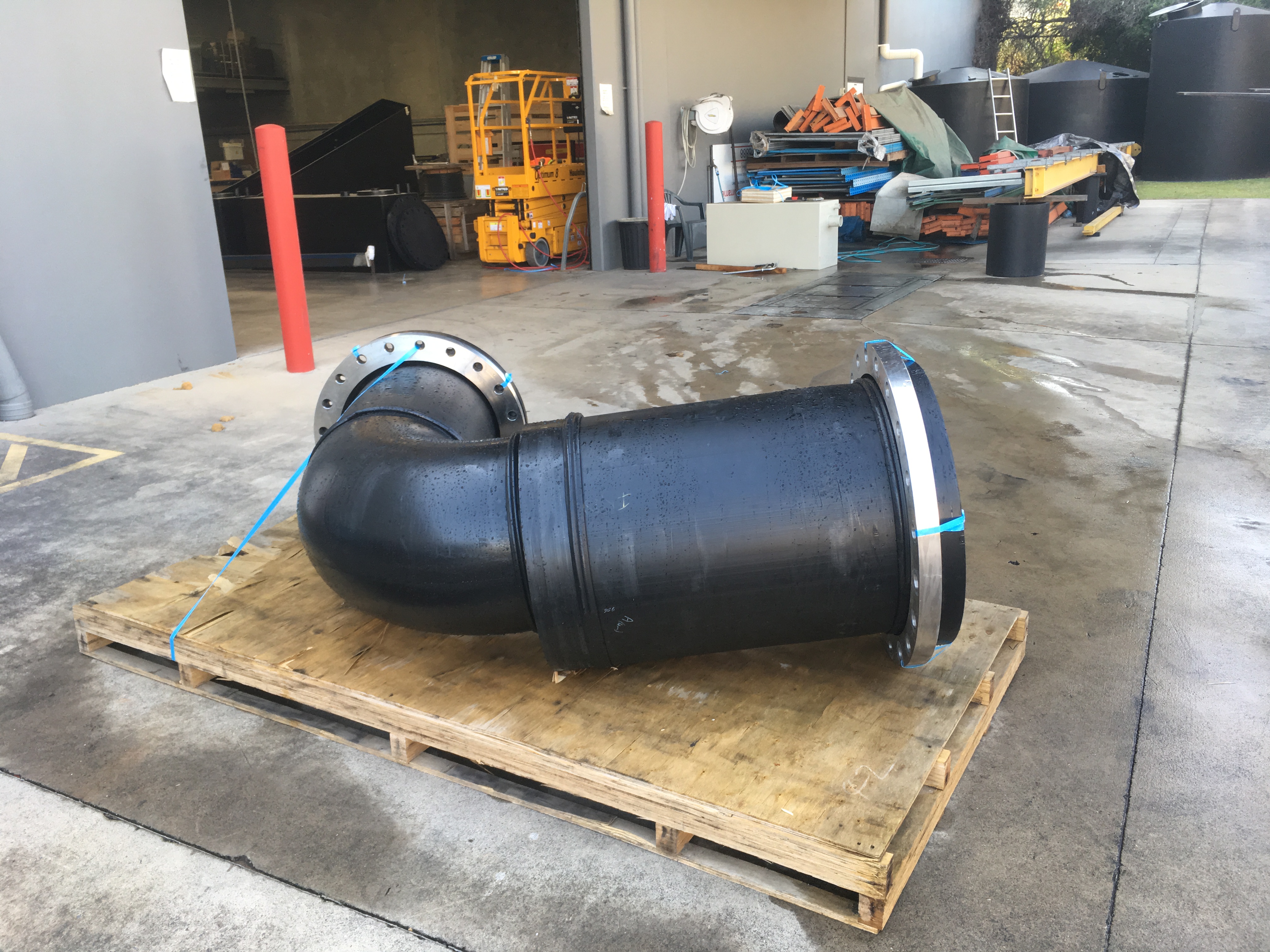 hdpe pipe spools