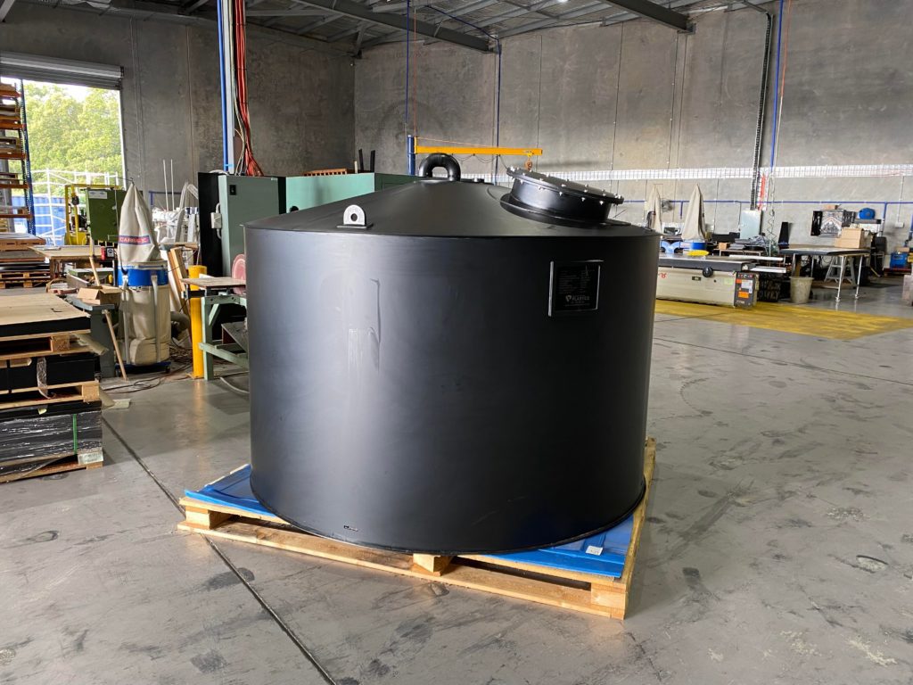 insulated water tank