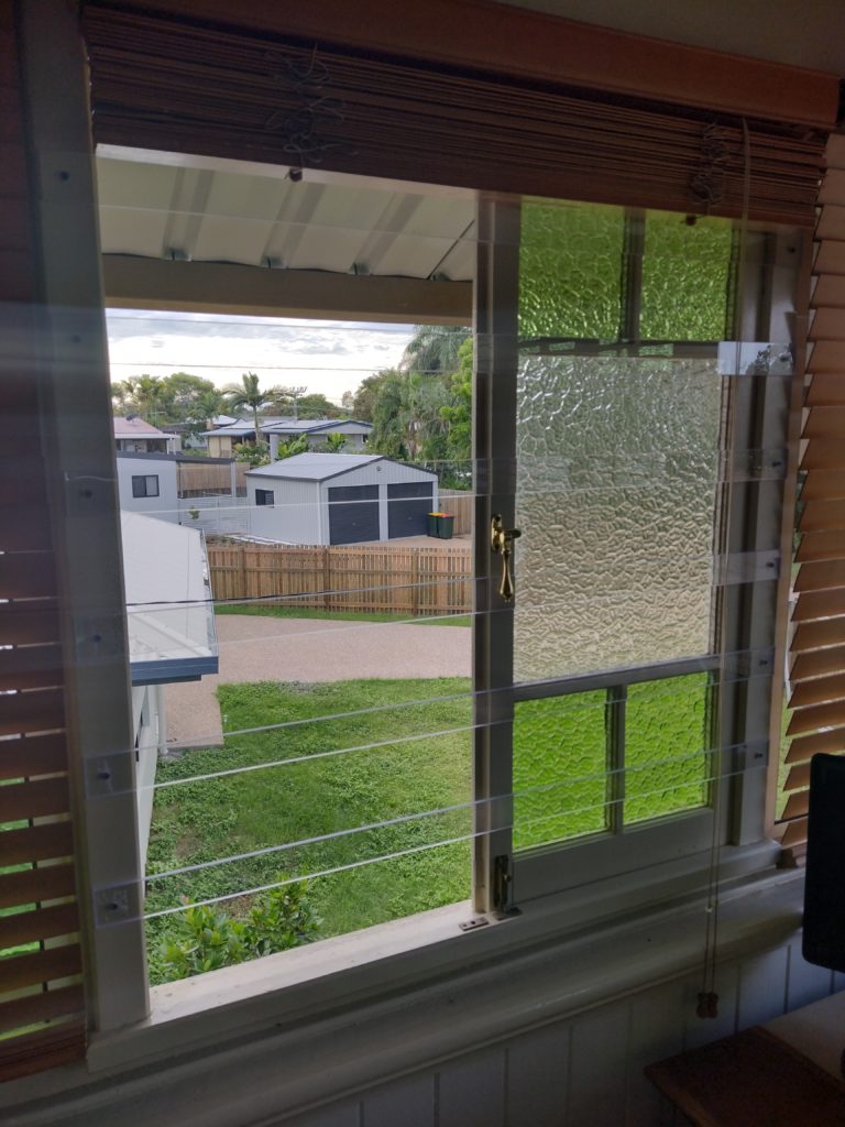 security bars added to window
