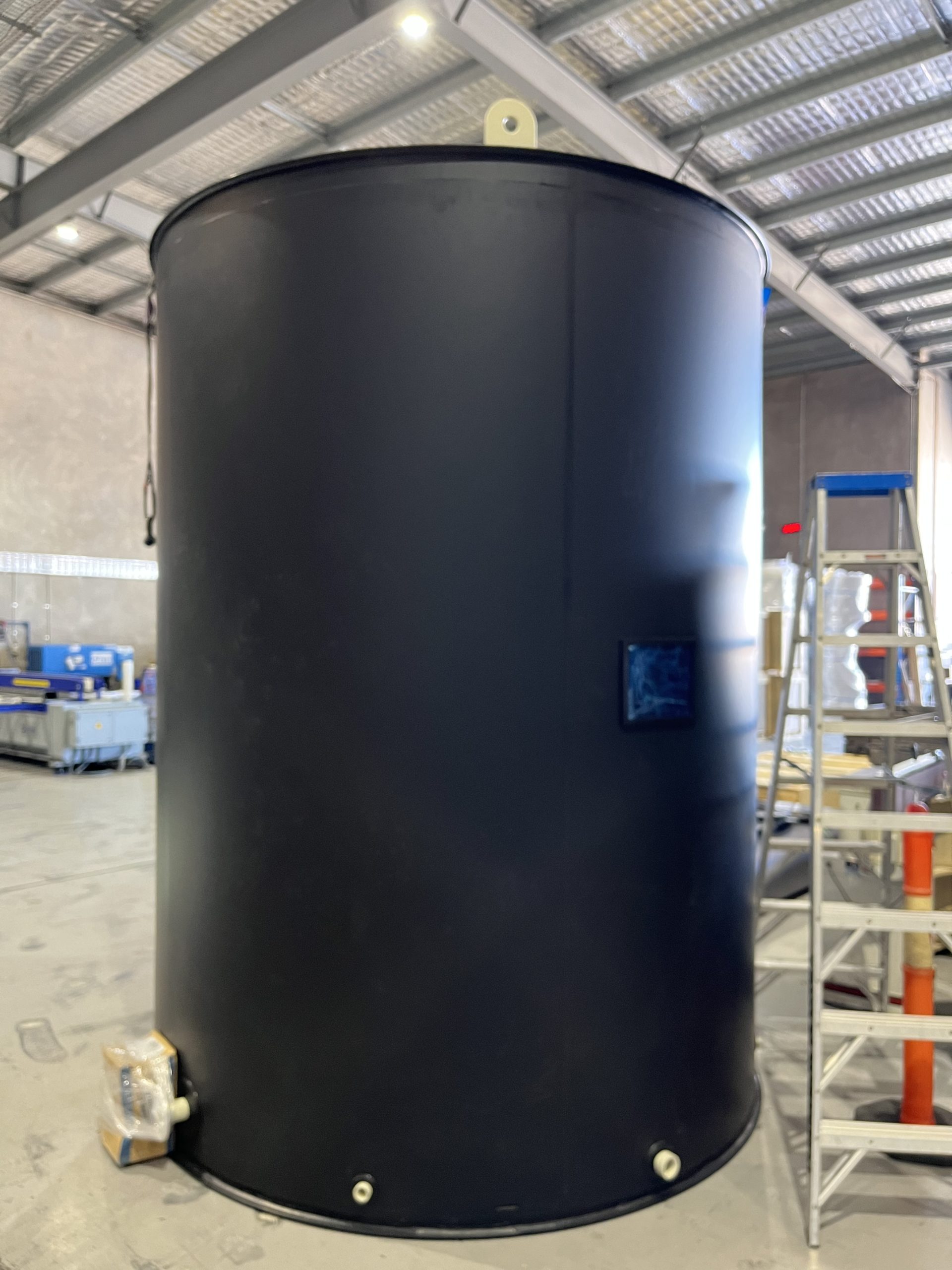 Insulated Hot Water Tank for a Bakery